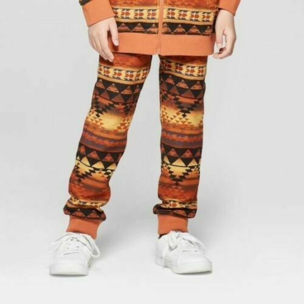 Art Class Boys Jogger Fall Orange - Picture 1 of 2
